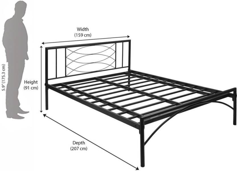 Nilkamal Ursa Metal Queen Bed